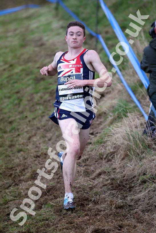 Junior Men, Robbie Farnham-Rose, BUPA Great Edinburgh Cross Country.